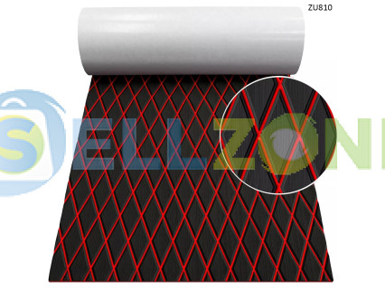 Πατάκι καταστρώματος από αφρό EVA - μαύρο ρόμβος για σκάφη/γιοτ - ZU810